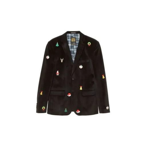 Opposuits® Christmas X-Mas Icons Blazer Vinrød