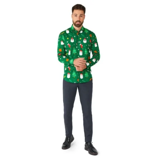 Opposuits® Festivity Green Skjorte