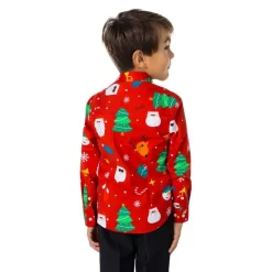Opposuits® Festivity Red Barneskjorte