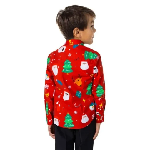 Opposuits® Festivity Red Barneskjorte