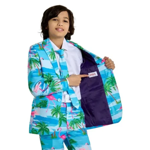 Opposuits® Flaminguy Tenåring Jakkesett