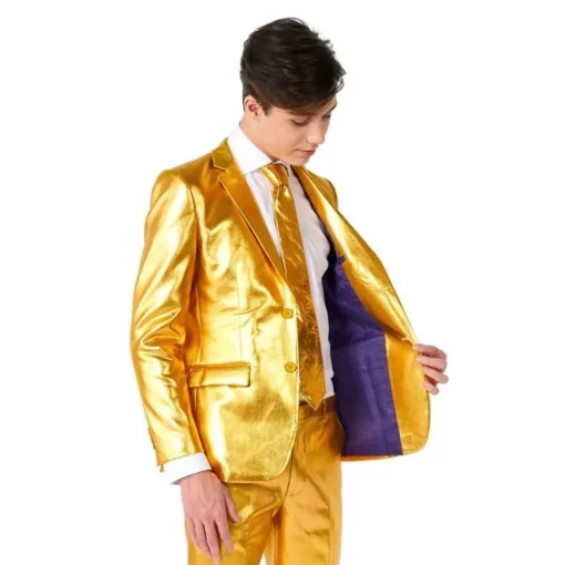 Opposuits® Groovy Gold Tenåring Jakkesett