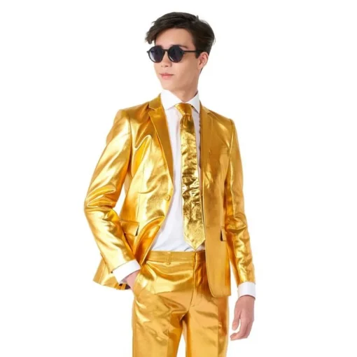 Opposuits® Groovy Gold Tenåring Jakkesett