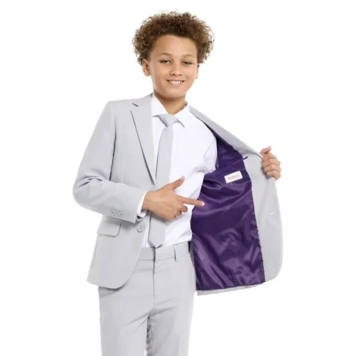 Opposuits® Groovy Grey Tenåring Jakkesett