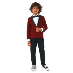 Opposuits® Hot Burgundy Barn Jakkesett