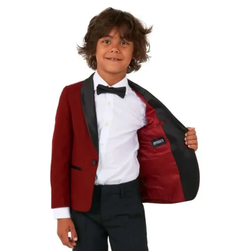Opposuits® Hot Burgundy Barn Jakkesett
