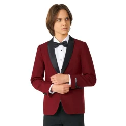 Opposuits® Hot Burgundy Tenåring Jakkesett