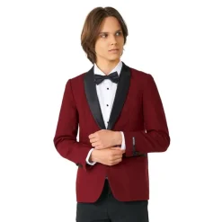 Opposuits® Hot Burgundy Tenåring Jakkesett