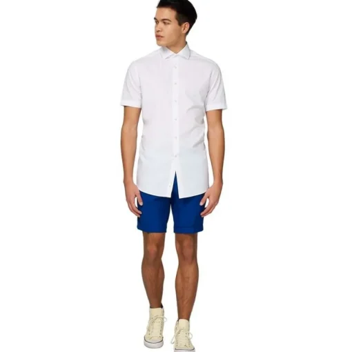 Opposuits® Kortermet White Knight Skjorte