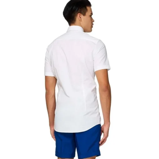 Opposuits® Kortermet White Knight Skjorte