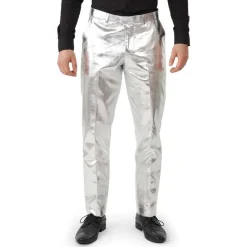 Opposuits® Shiny Silver Jakkesett