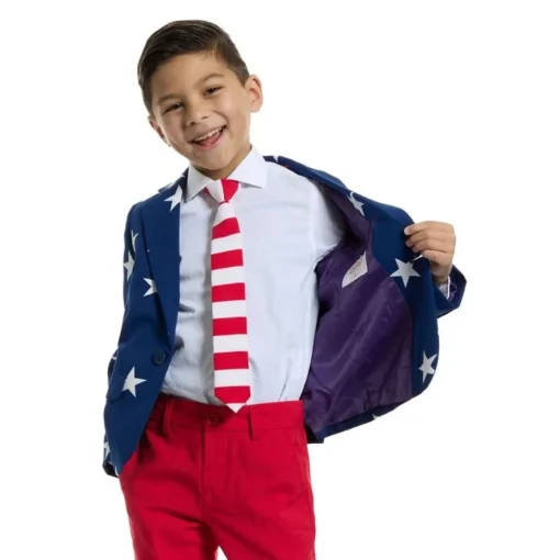 Opposuits® Stars & Stripes Barn Jakkesett