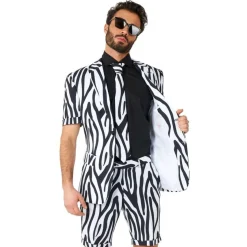Opposuits® Summer Zazzy Zebra Jakkesett