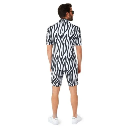 Opposuits® Summer Zazzy Zebra Jakkesett