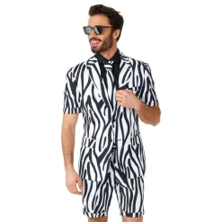 Opposuits® Summer Zazzy Zebra Jakkesett