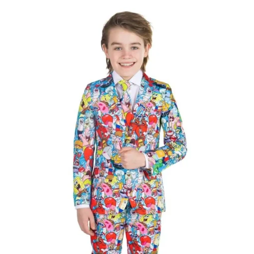 Opposuits Svamepebob Firkant® Barn Jakkesett