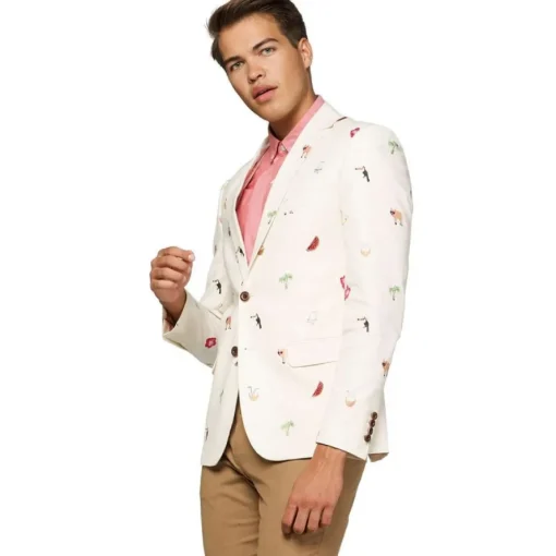 Opposuits® Tropical Summer Icons Blazer Off White