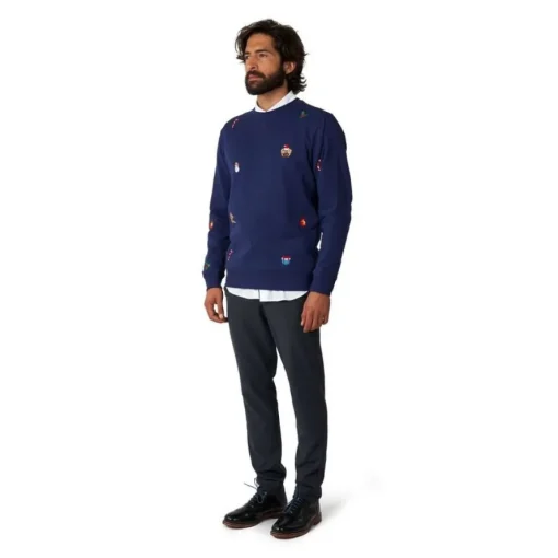 Opposuits® X-Mas Icons Julegenser Marineblå