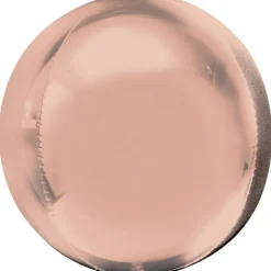 Orbz Folieballong Gullrosa