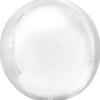 Orbz Folieballong Hvit