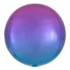Orbz Folieballong Ombre Lilla og Blå