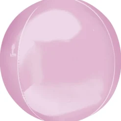 Orbz Folieballong Pastell Lyserosa