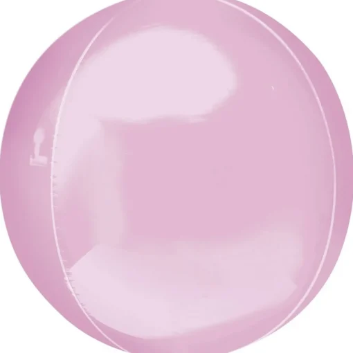 Orbz Folieballong Pastell Lyserosa
