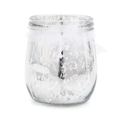 Organza Glassvase Sølv