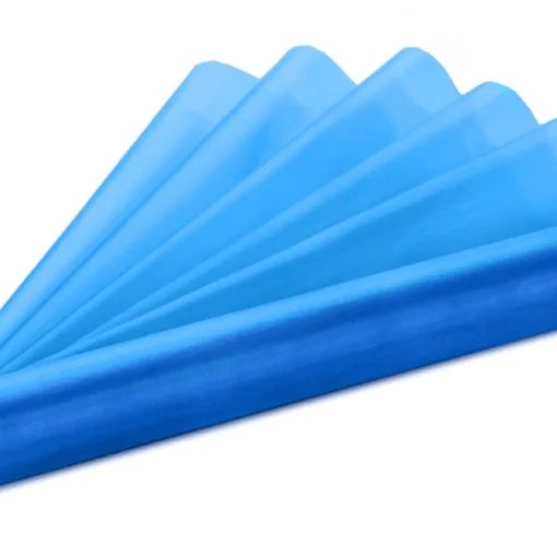 Organza Stoffrull Blå