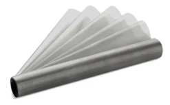 Organza Stoffrull Grå
