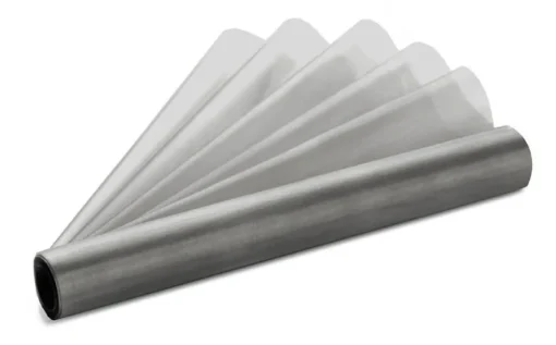 Organza Stoffrull Grå