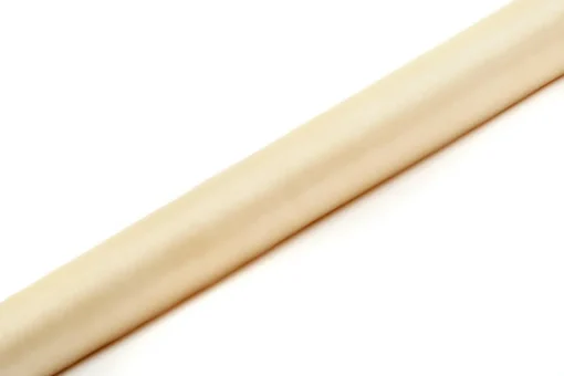 Organza Stoffrull Kremhvit