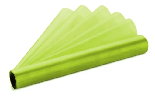Organza Stoffrull Limegrønn