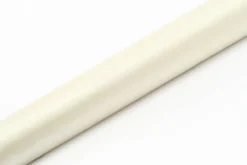 Organza Stoffrull Lys Kremhvit