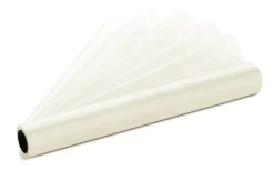 Organza Stoffrull Lys Kremhvit