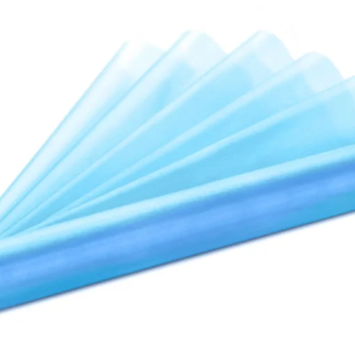 Organza Stoffrull Lyseblå