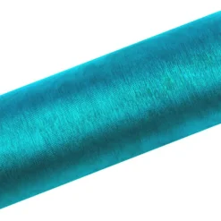 Organza Stoffrull Turkis