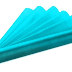 Organza Stoffrull Turkis