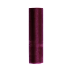 Organza Stoffrull Vinrød
