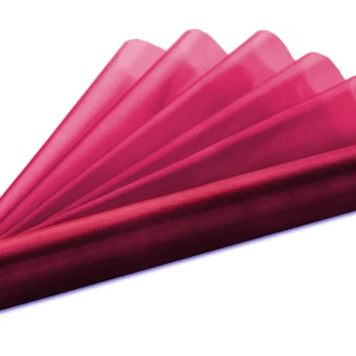 Organza Stoffrull Vinrød