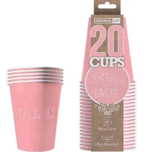 Original Cup Pappkrus Patellrosa