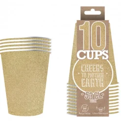 Original Cup Party Pappkrus Glitter Gull