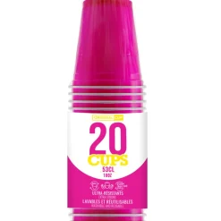 Original Cup Party Plastkopper Rosa