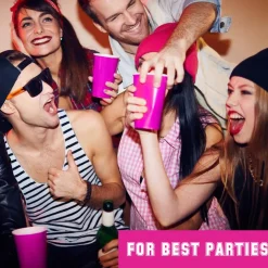 Original Cup Party Plastkopper Rosa