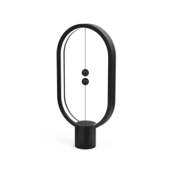 Oval Heng Balance Lampe Svart