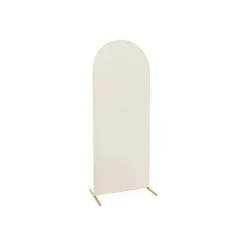 Overtrekk til Backdrop Stativ Kremhvit