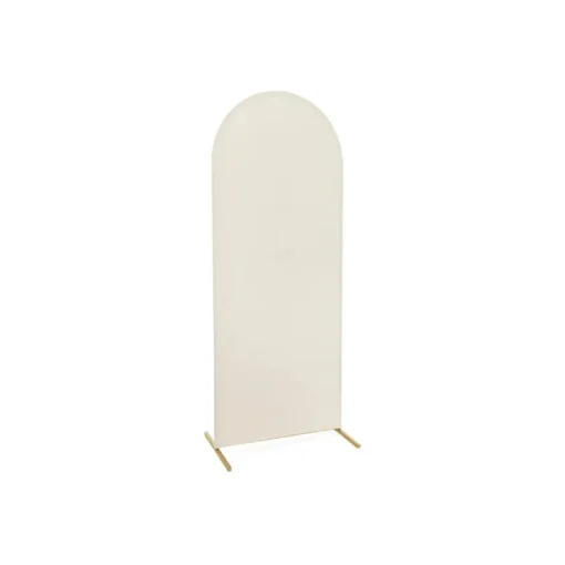 Overtrekk til Backdrop Stativ Kremhvit