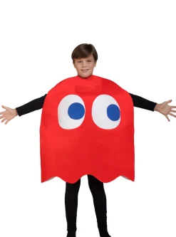Pac-Man® Blinky Spøkelse Barnekostyme Rød
