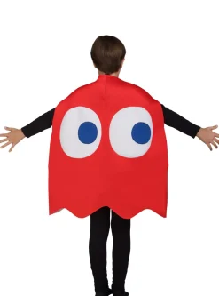 Pac-Man® Blinky Spøkelse Barnekostyme Rød