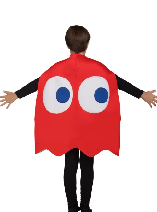 Pac-Man® Blinky Spøkelse Barnekostyme Rød